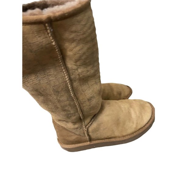 UGG Australia Classic Short II Boots for Women, Size W8-Chestnut - Picture 3 of 6